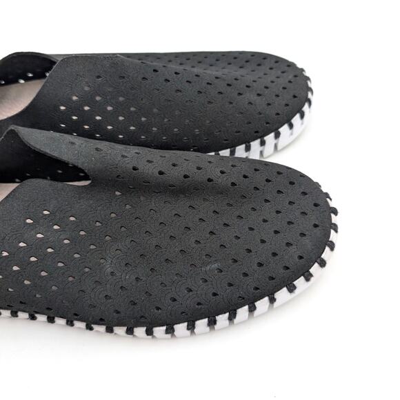 Ilse Jacobsen Hornbæk Tulip Platform Slip-On Shoes Women's Black Size US8.5 EU39 - Picture 7 of 12